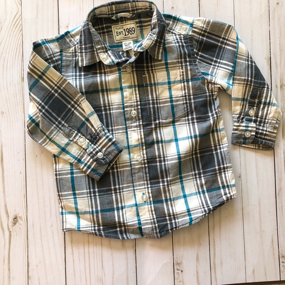 Size 12-18m flannel